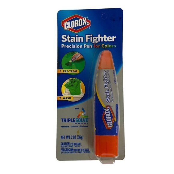 Clorox 2 Stain Fighter Precision Pen for Colors 2 oz Tube New & Sealed - Picture 1 of 2